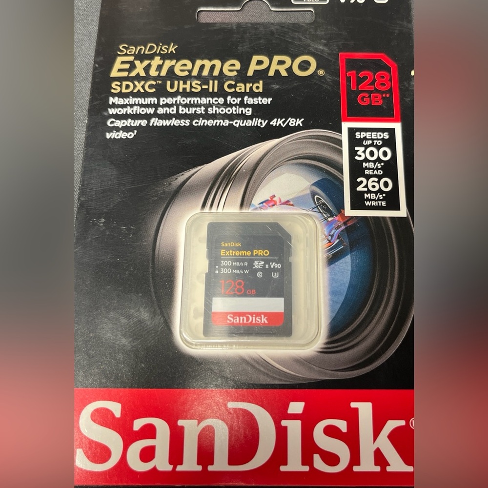 SanDisk Extreme PRO 128GB SDXC Card
